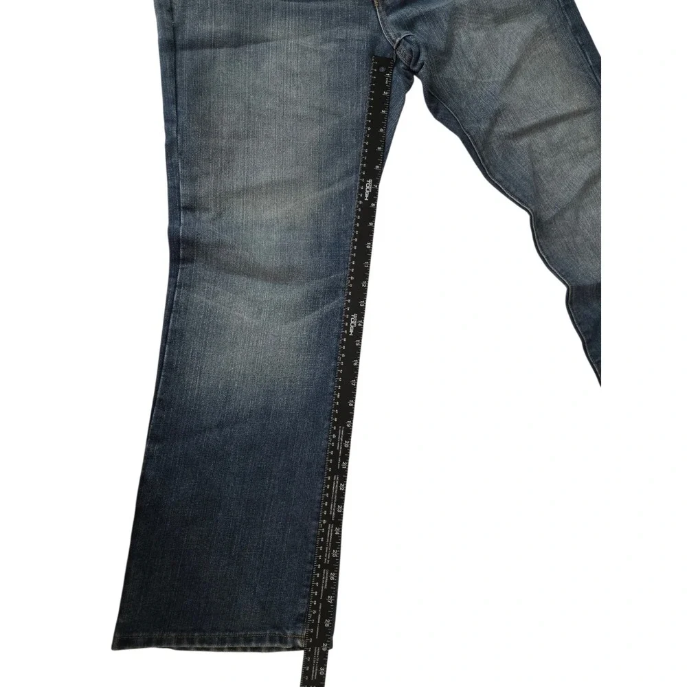 APT‎ 9 Men's Relaxed Fit Dark Blue Wash Denim Jeans Size 34x32